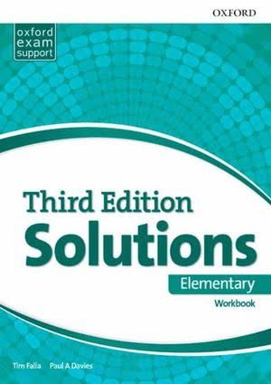 SOLUTIONS 3E ELEMENTARY WB