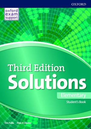 SOLUTIONS 3E ELEMENTARY ST & ONLINE PRACTICE PK