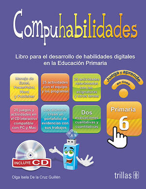 COMPUHABILIDADES, PRIMARIA 6. INCLUYE CD EDIC 2015