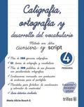 Caligrafia Ortografia y Desarrollo de Vocabulario 4