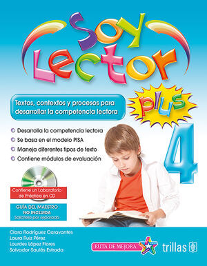SOY LECTOR PLUS 4. CONTIENE UN LABORATORIO DE PRACTICA EN CD